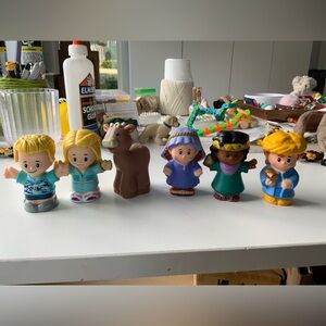 Little People Barbie Kids Play Figures Set - Multicolor